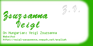 zsuzsanna veigl business card